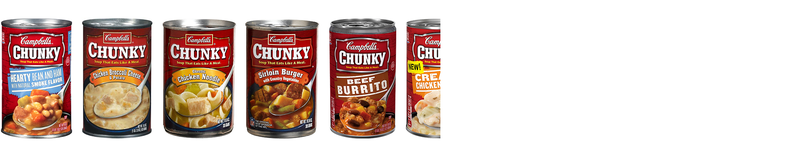 5.5 out of 10 Campbell’s Chunky™ Soups